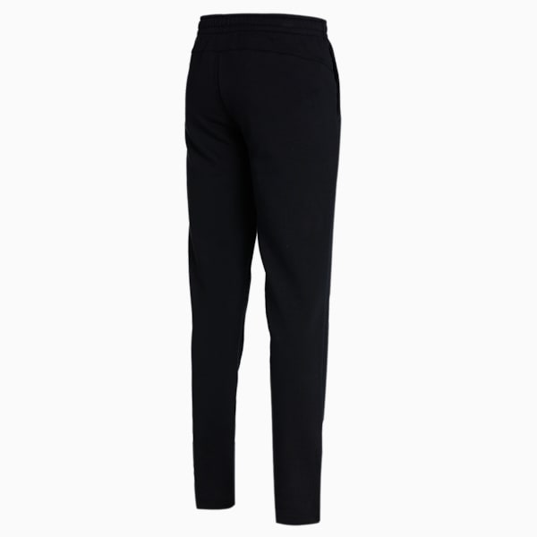 Knitted Men's Slim Fit Sweat Pants, PUMA Black, extralarge-IND