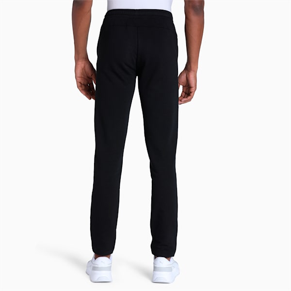 Knitted Men's Slim Fit Sweat Pants, PUMA Black, extralarge-IND