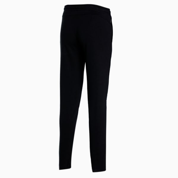 Knitted Men's Slim Fit Sweat Pants, Puma Black, extralarge-IND