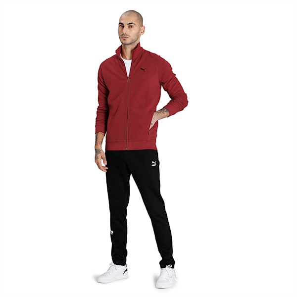 Ottoman Men's Full Zip Jacket, Intense Red, extralarge-IND