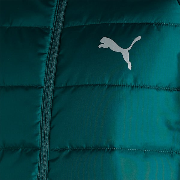 PUMA Lightweight Padded Slim Fit Men's Jacket, Varsity Green, extralarge-IND