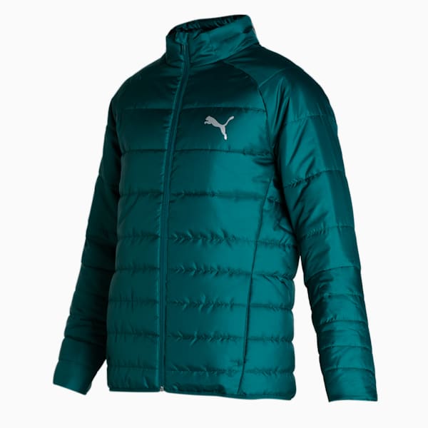 PUMA Lightweight Padded Slim Fit Men's Jacket, Varsity Green, extralarge-IND