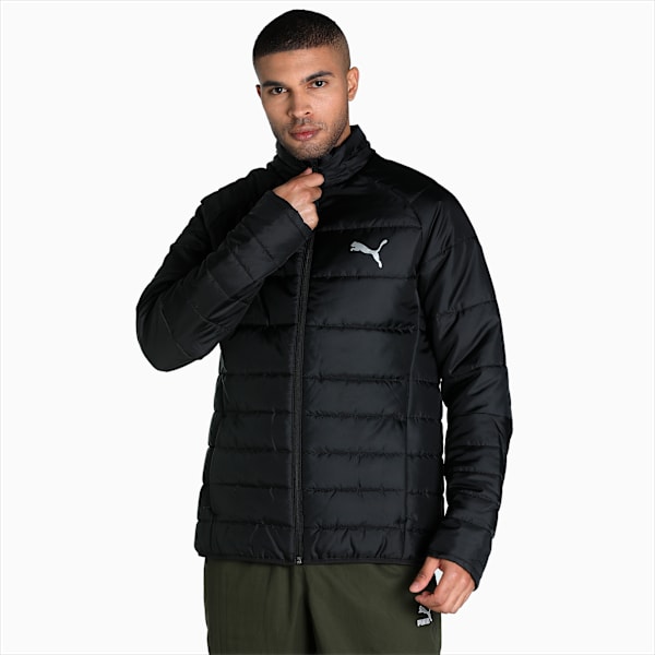 Lightweight Padded Slim Fit Men's Jacket, Puma Black, extralarge-IND