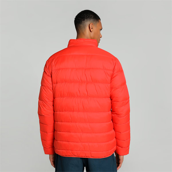 Men's Padded Jacket, Burnt Red, extralarge-IND