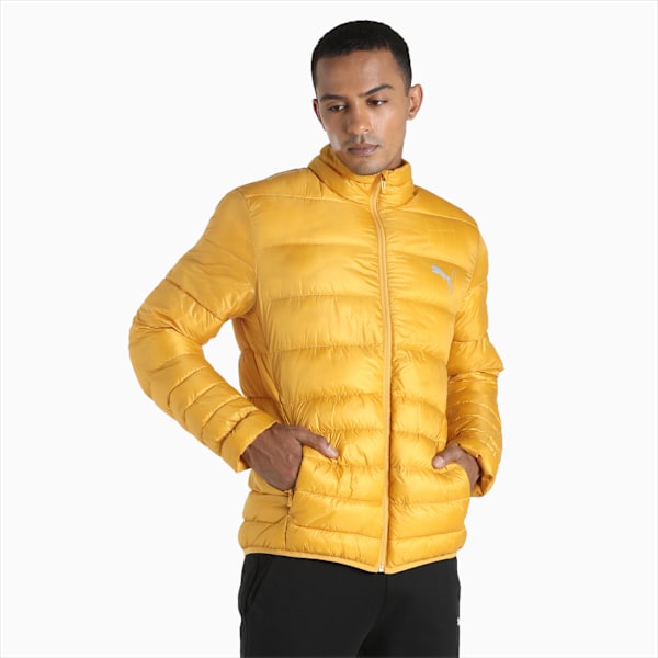 Men's Padded Jacket, Mineral Yellow, extralarge-IND