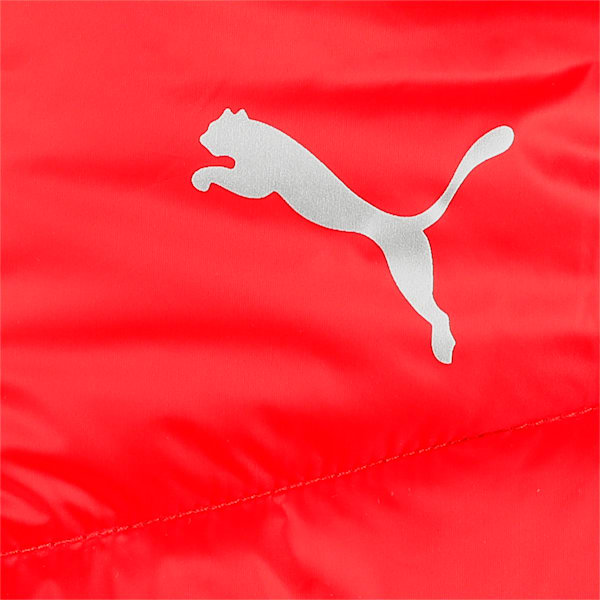 Colorblock Padded Men's Regular Fit Jacket, Puma Black-High Risk Red, extralarge-IND