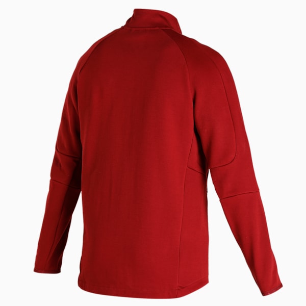 Evostripe Men's Slim Fit Track Jacket, Intense Red, extralarge-IND