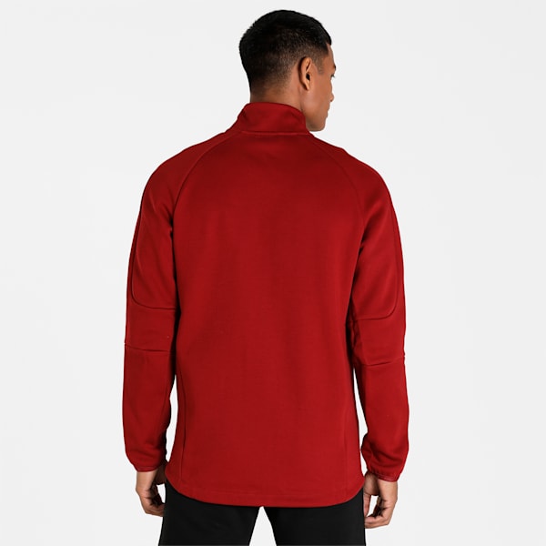Evostripe Men's Slim Fit Track Jacket, Intense Red, extralarge-IND
