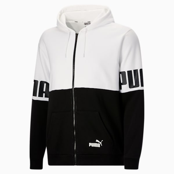 PUMA - Sudadera blanca 849040 02 Hombre