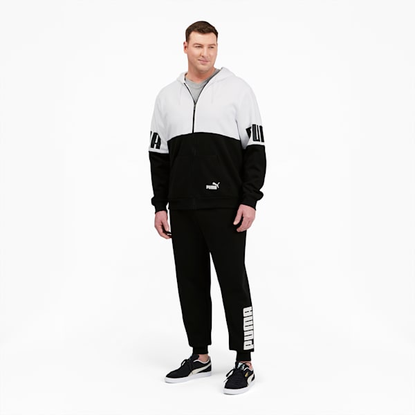 PUMA - Men - Trend Colorbock Pullover Hoodie - Black/Grey - Nohble