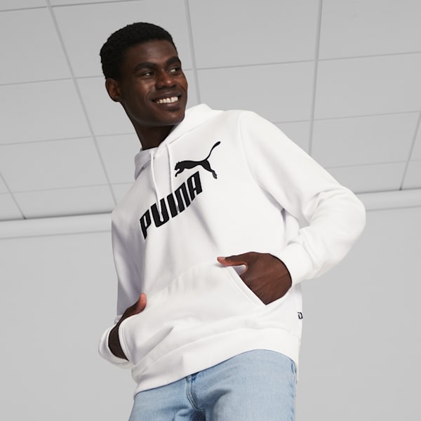 Sudadera con capucha para hombre Essentials Big Logo PUMA