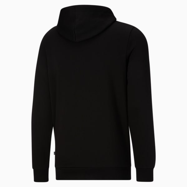 Mens black puma hoodie outlet