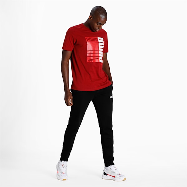 PUMA Formstrip Graphic Men's Tee, Intense Red, extralarge