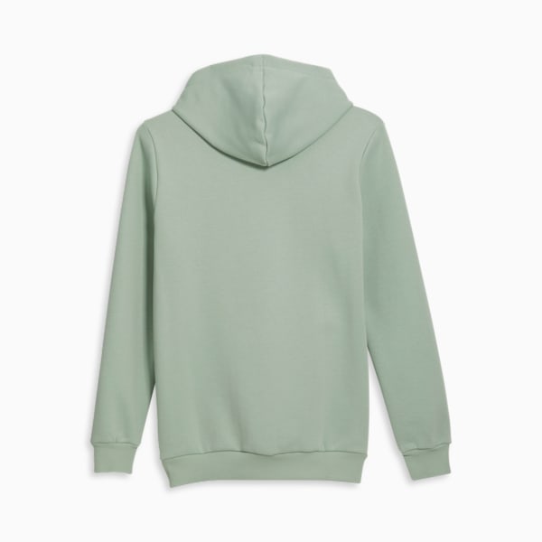 Essentials Big Logo Men's Hoodie, Green Fog, extralarge