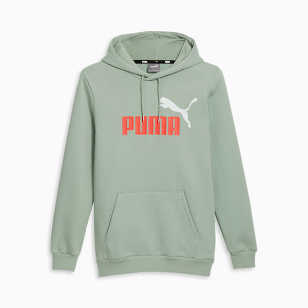 Dark green puma hoodie hotsell