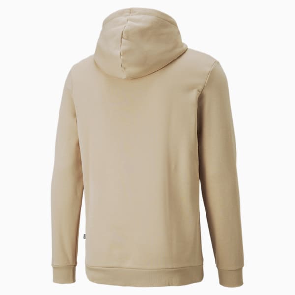 Essentials Big Logo Men's Hoodie, Light Sand, extralarge