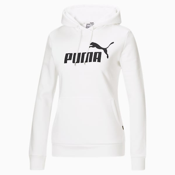 Puma white hoodie women's best sale