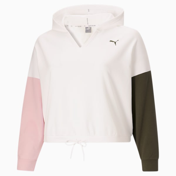 White sports hoodie discount