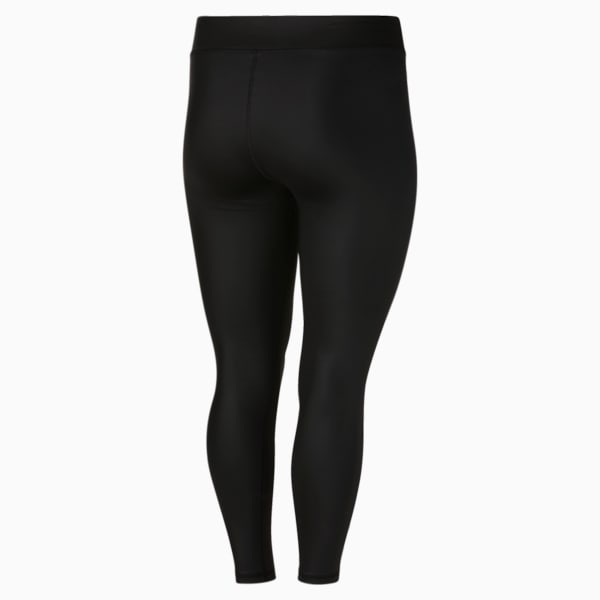 Modern Sports 7/8 Shiny Tights PL, Puma Black, extralarge