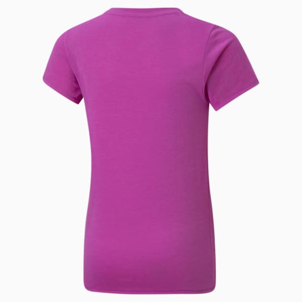 RunTrain Girl's T-Shirt, Deep Orchid, extralarge-AUS