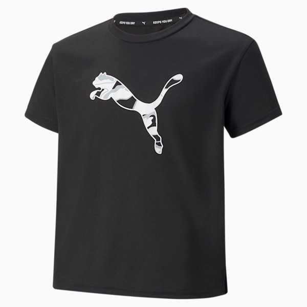 Modern Sports Youth Relaxed Fit T-Shirt, Puma Black, extralarge-IND