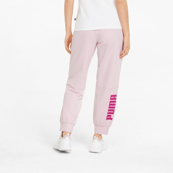 Power Color-Blocked Girls' Pants, Chalk Pink