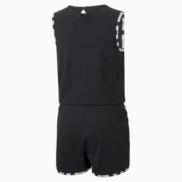 Alpha Jumpsuit Big Kids, Puma Black, extralarge