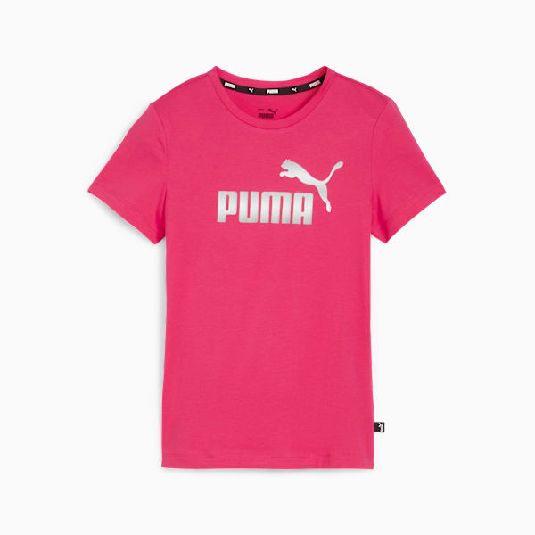 PUMA Essentials Big Kids' Tee, Garnet Rose, extralarge
