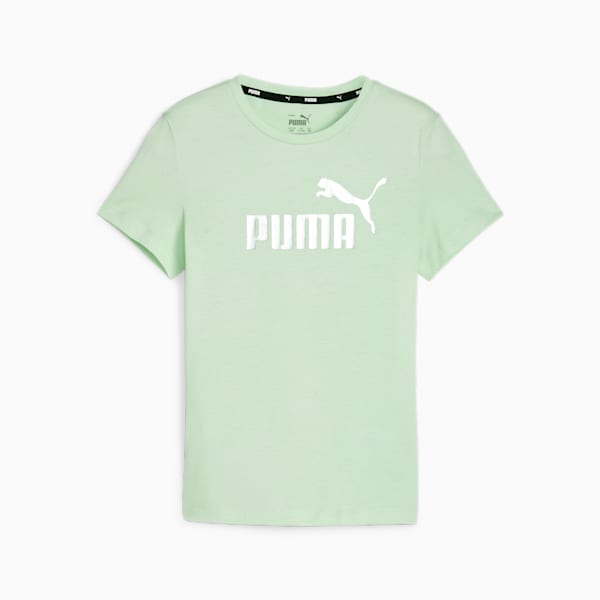 Camiseta juvenil con el logotipo Essentials+, Fresh Mint, extralarge