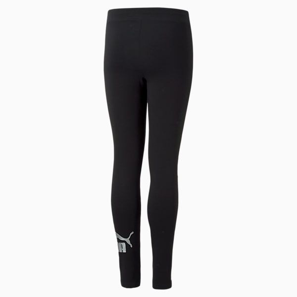 Essentials+ Logo Youth Leggings, Puma Black, extralarge-IND