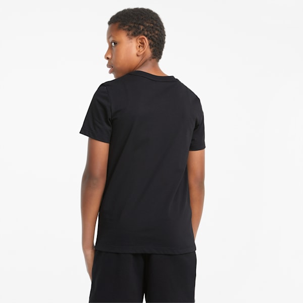 Play UV Youth Regular Fit Graphic T-Shirt, Puma Black, extralarge-IND