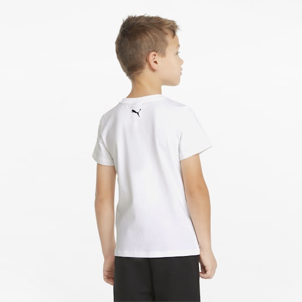 Playera infantil PUMA x SMILEYWORLD, Puma White, extralarge