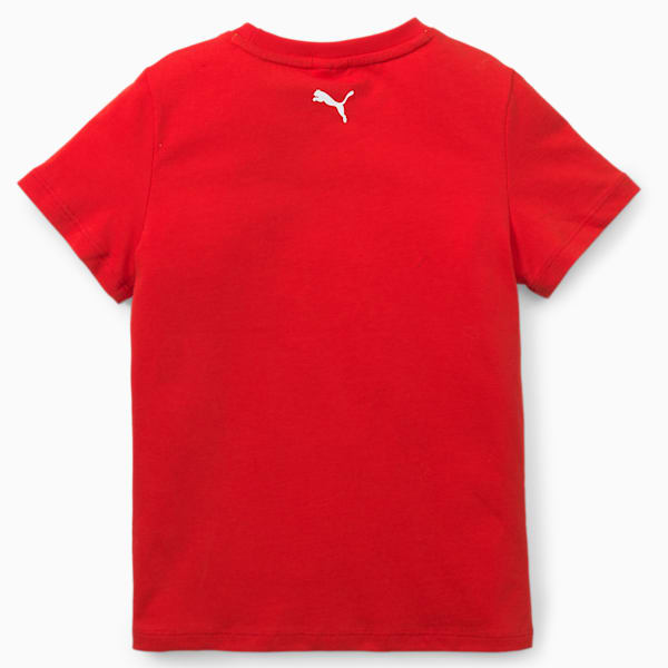 Playera infantil PUMA x SMILEYWORLD, High Risk Red, extralarge