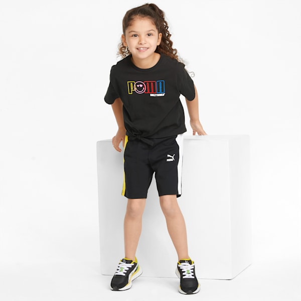 PUMA x SMILEY WORLD Kids' T-shirt, Puma Black