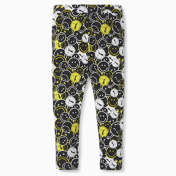 Leggings Niñas PUMA x SMILEYWORLD, Puma Black, extralarge