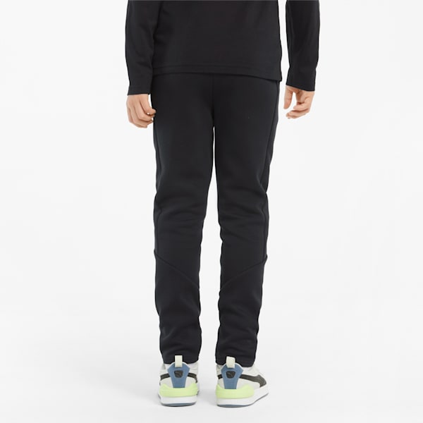 Evostripe Youth Slim Fit Pants, Puma Black, extralarge-IND