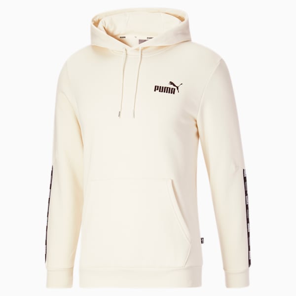 Power Tape Men's Hoodie, Ivory Glow, extralarge