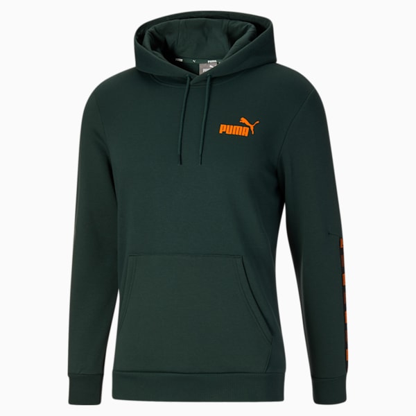 Power Tape Men's Hoodie, Green Gables, extralarge