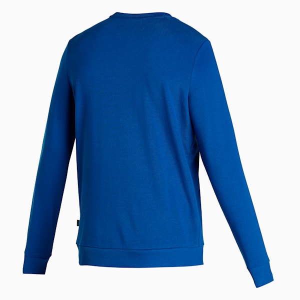 Crew Men's Regular Fit Sweatshirt, Blazing Blue, extralarge-IND