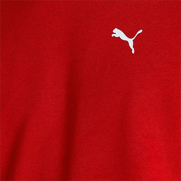 Crew Men's Regular Fit Sweatshirt, Intense Red, extralarge-IND