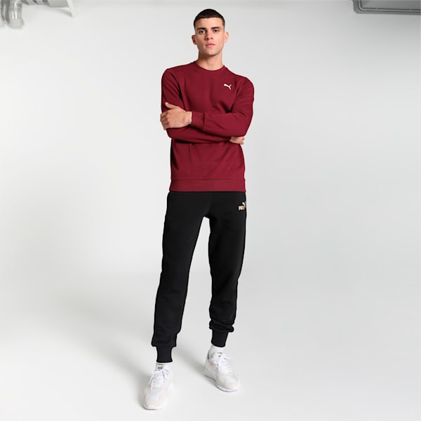 Crew Men's Regular Fit Sweatshirt, Dark Jasper, extralarge-IND