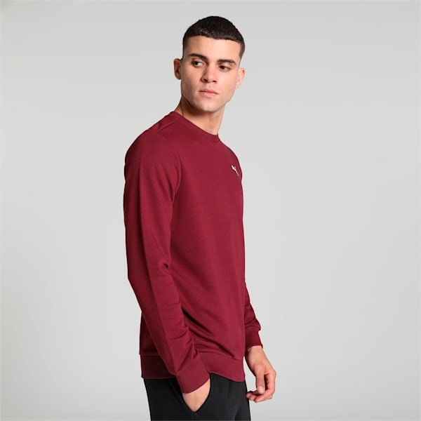 Crew Men's Regular Fit Sweatshirt, Dark Jasper, extralarge-IND
