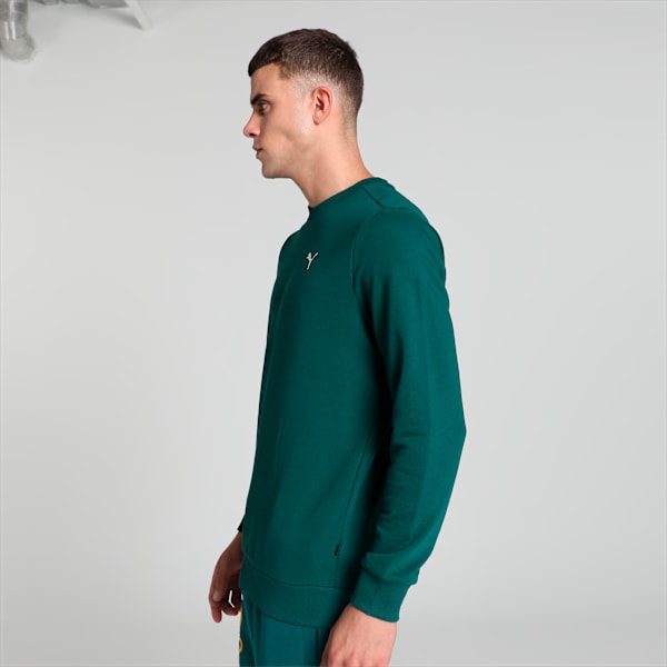 Crew Men's Regular Fit Sweatshirt, Malachite, extralarge-IND