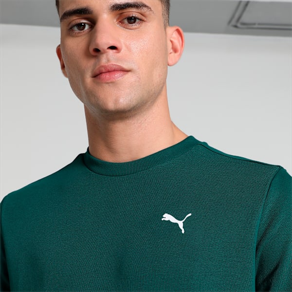 Crew Men's Regular Fit Sweatshirt, Malachite, extralarge-IND
