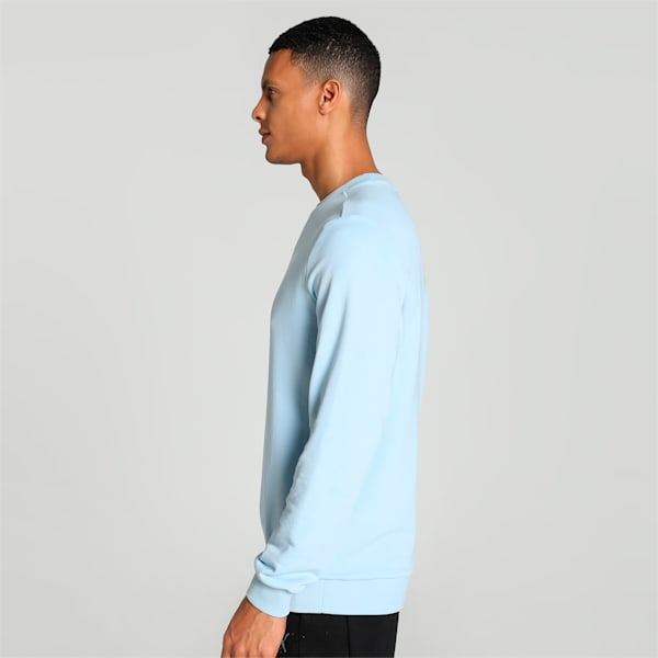 Crew Men's Regular Fit Sweatshirt, Silver Sky, extralarge-IND