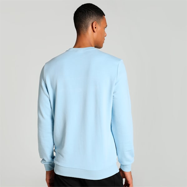Crew Men's Regular Fit Sweatshirt, Silver Sky, extralarge-IND