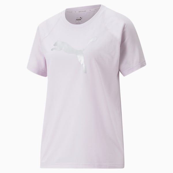 Evostripe Women's T-shirt, Lavender Fog, extralarge-IND