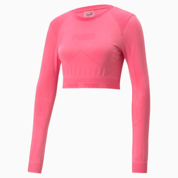 evoKNIT Long Sleeve Women's Tee, Sunset Pink, extralarge-GBR