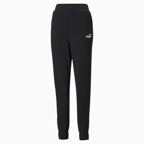Embroidery Women's Regular Fit Pants, Puma Black, extralarge-IND