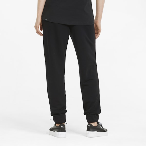 Embroidery Women's Regular Fit Pants, Puma Black, extralarge-IND